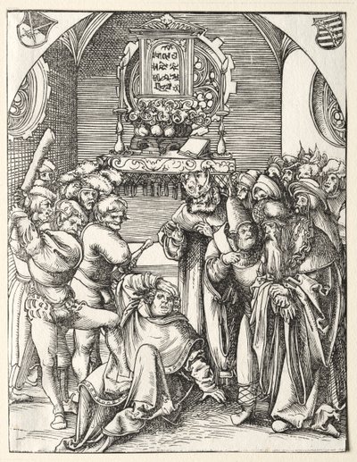 Pyhän Juudas Taddeuksen marttyyrikuolema tekijältä Lucas Cranach