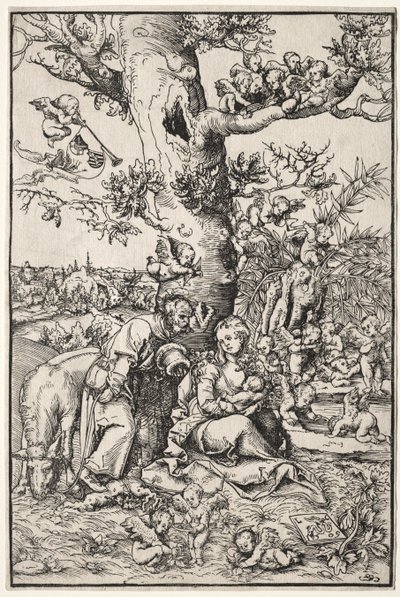Lepää lennolla Egyptiin tekijältä Lucas Cranach