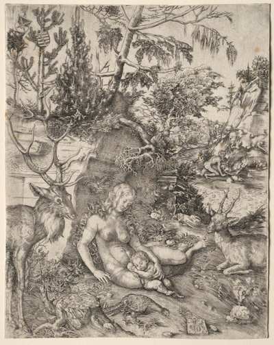 Pyhän Johannes Chrysostomosen katumus tekijältä Lucas Cranach