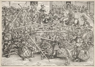 Turnaus lansseilla tekijältä Lucas Cranach