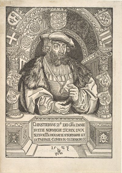 Tanskan kuningas Christian II tekijältä Lucas Cranach d.Æ.