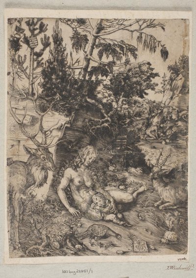 Pyhän Johannes Chrysostomosin katumus tekijältä Lucas Cranach d.Æ.