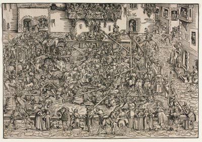 Turnaus, 1506. tekijältä Lucas Cranach the Elder