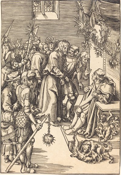 Kristus ennen Kaifasta tekijältä Lucas Cranach the Elder