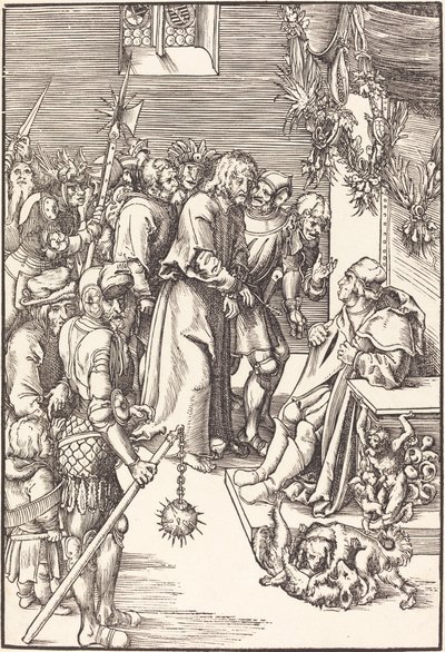 Kristus ennen Kaifasta tekijältä Lucas Cranach the Elder