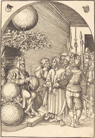 Kristus Herodeksen edessä tekijältä Lucas Cranach the Elder