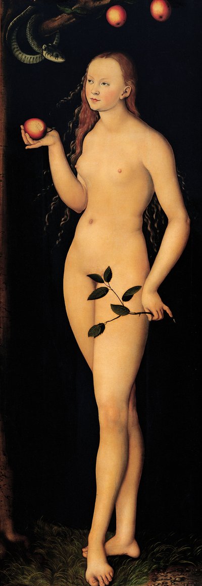 Eva, 1528. finlandès tekijältä Lucas Cranach the Elder