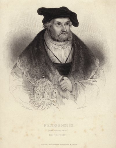 Fredrik III Saksi tekijältä Lucas Cranach the Elder