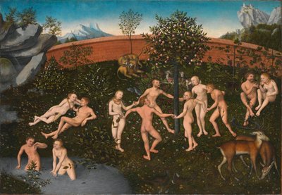 Saksa: Das Goldene Zeitalter Kultainen aikakausi tekijältä Lucas Cranach the Elder
