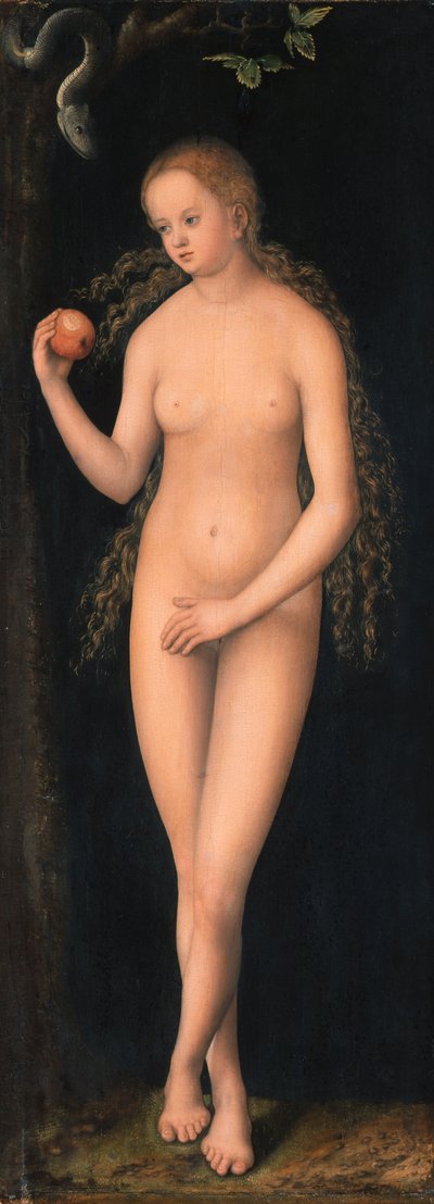 Saksa: Eva Eve tekijältä Lucas Cranach the Elder