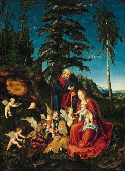 Saksa: Lepo lennolla Egyptiin Lepo lennolla Egyptiin Lepo lennolla Egyptiin tekijältä Lucas Cranach the Elder