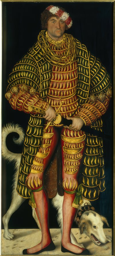 Hrzg. Heinrich d. Fromme v. Sachsen / Cranach tekijältä Lucas Cranach the Elder