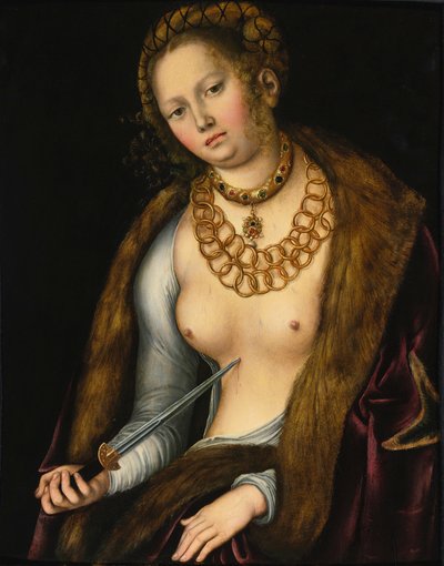Lucretia tekijältä Lucas Cranach the Elder