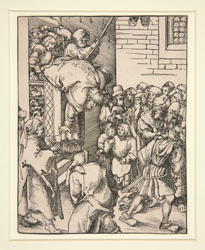 Pyhän Jaakobin marttyyrikuolema tekijältä Lucas Cranach the Elder