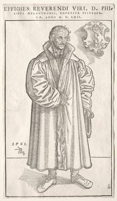Philip Melanchthon. tekijältä Lucas Cranach the Elder