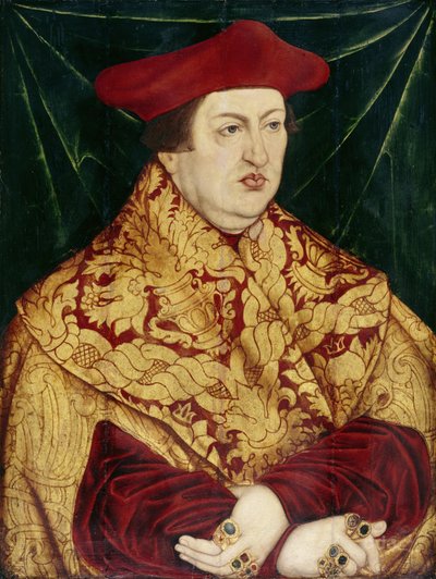 Brandenburgin kardinaali Albrechtin muotokuva tekijältä Lucas Cranach the Elder