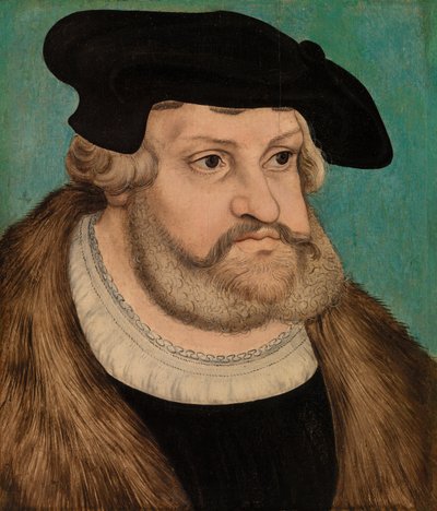 Muotokuva Frederick Viisaasta, Saksin herttuasta tekijältä Lucas Cranach the Elder
