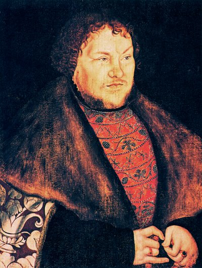 Joachim I Brandenburgin muotokuva tekijältä Lucas Cranach the Elder