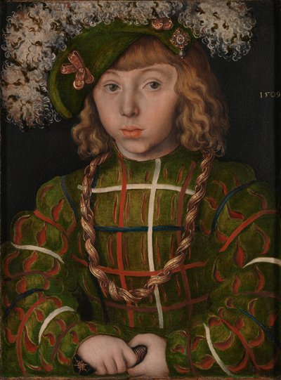 Muotokuva Johannes Friedrich I., suurmielinen tekijältä Lucas Cranach the Elder