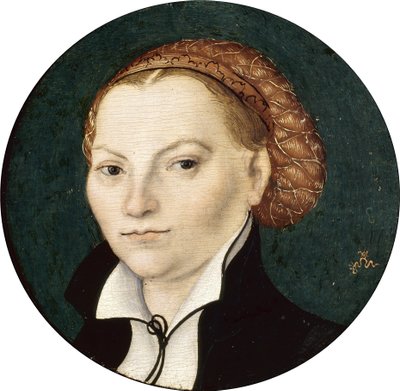Katharina von Boran muotokuva tekijältä Lucas Cranach the Elder