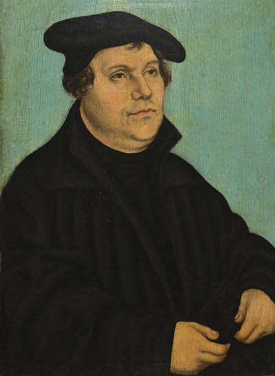 Lutherin muotokuva tekijältä Lucas Cranach the Elder