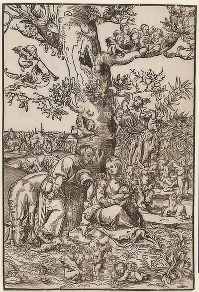 Lepää lenkillä tekijältä Lucas Cranach the Elder