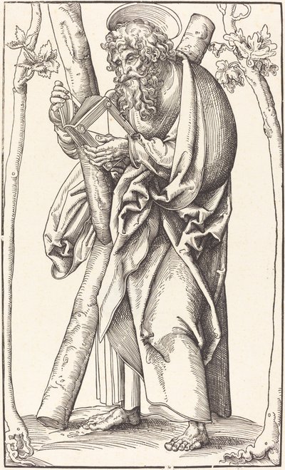 Pyhä Andreas tekijältä Lucas Cranach the Elder