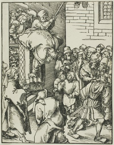 Pyhä Jaakob Vähäisempi, Apostolien marttyyrius tekijältä Lucas Cranach the Elder