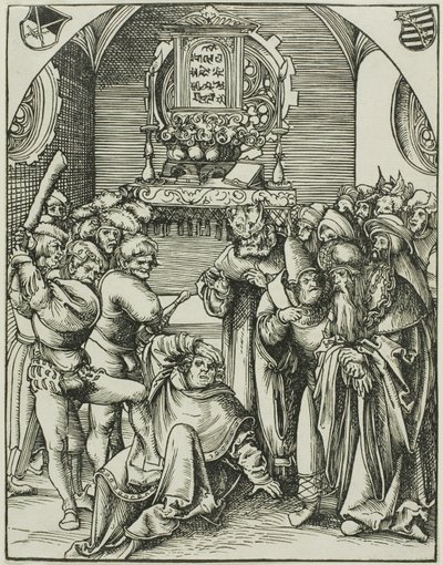 Pyhä Juudas, Apostolien marttyyrikuolemasta. tekijältä Lucas Cranach the Elder