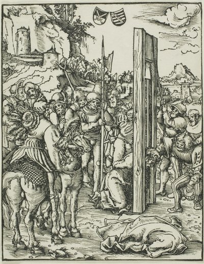 Pyhä Matias, Apostolien marttyyrikuoleman kirjasta tekijältä Lucas Cranach the Elder