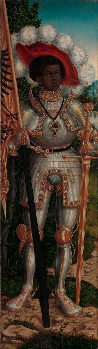 Saint Maurice, n. 1520-25. tekijältä Lucas Cranach the Elder
