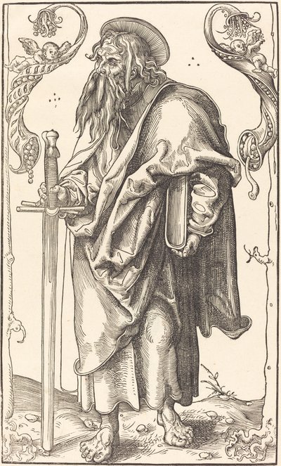Pyhä Paavali tekijältä Lucas Cranach the Elder
