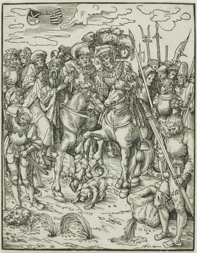 Pyhä Paavali, Apostolien marttyyrikuolemasta. tekijältä Lucas Cranach the Elder