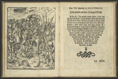 Apostolien uskontunnustus (Pyhien apostolien symboli) tekijältä Lucas Cranach the Elder