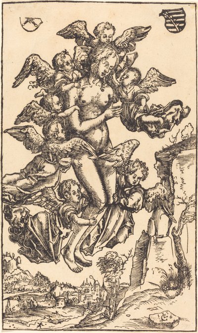 Pyhän Maria Magdaleenan ekstaasi tekijältä Lucas Cranach the Elder