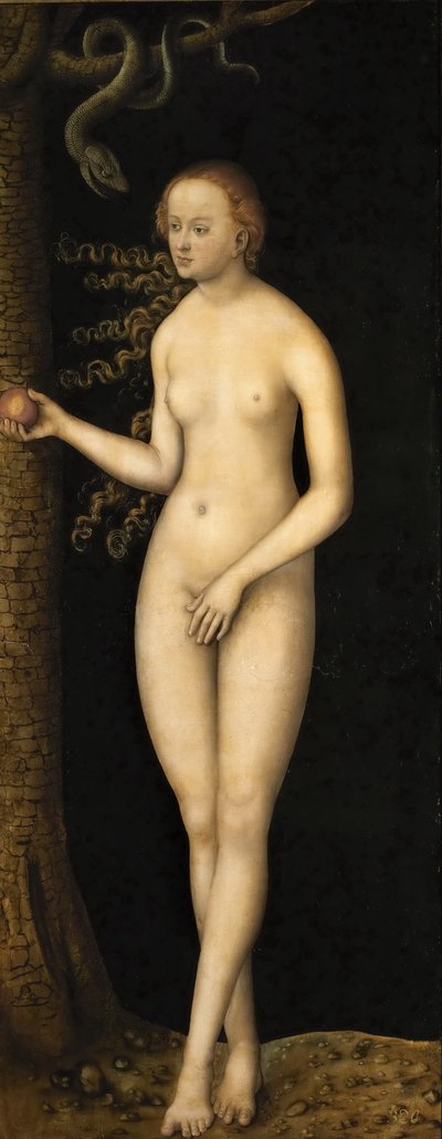 Ihmisen syntiinlankeemus tekijältä Lucas Cranach the Elder