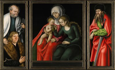 Feilitzschin alttaritaulu tekijältä Lucas Cranach the Elder