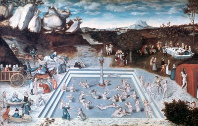 Nuoruuden lähde, 1546 tekijältä Lucas Cranach the Elder