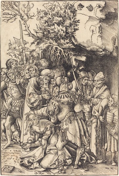 Pyhän Barbaran marttyyrikuolema tekijältä Lucas Cranach the Elder