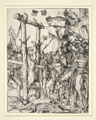 Pyhän Simonin marttyyrikuolema tekijältä Lucas Cranach the Elder