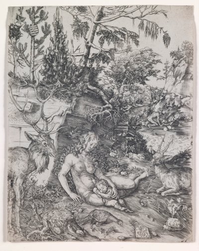 Pyhän Johannes Chrysostomosin katumus tekijältä Lucas Cranach the Elder