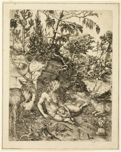 Pyhän Johannes Krysostomoksen katumus tekijältä Lucas Cranach the Elder
