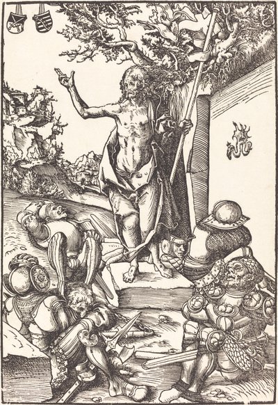 Ylösnousemus tekijältä Lucas Cranach the Elder