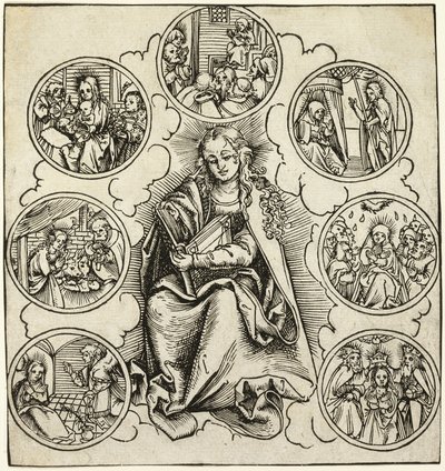 Marian seitsemän iloa tekijältä Lucas Cranach the Elder