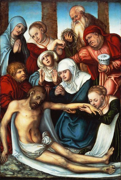 Valitusvirsi kuolleen Kristuksen puolesta tekijältä Lucas Cranach the Elder