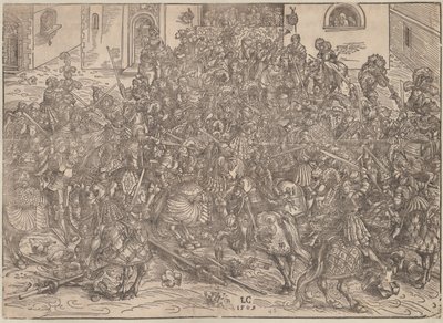 Turnaus, 1509 tekijältä Lucas Cranach the Elder