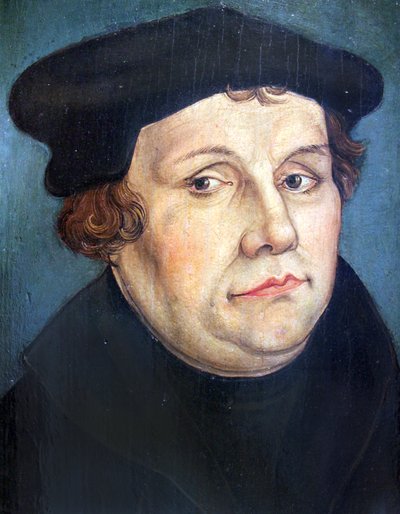 1570 Cranach d.J. Muotokuva Martin Luther anagoria tekijältä Lucas Cranach the Younger
