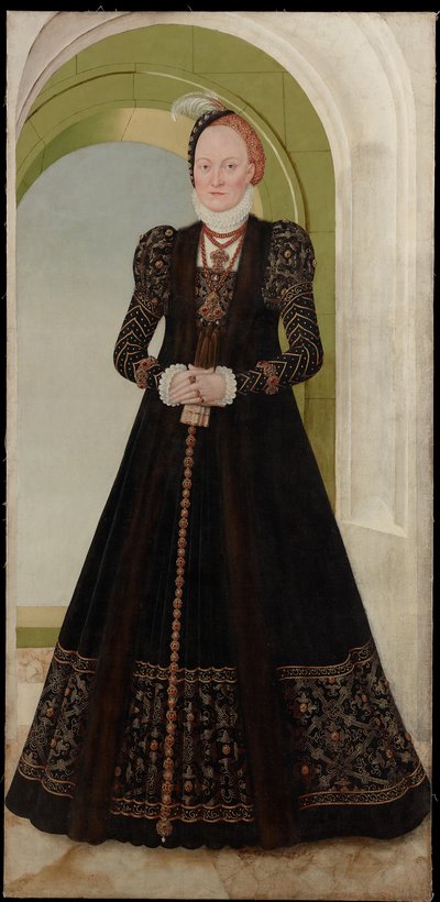 Tanskan Anna, Saksin herttuatar tekijältä Lucas Cranach the Younger