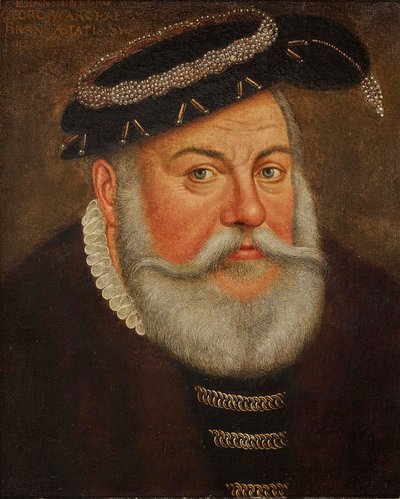 George hurskas, Brandenburg-Ansbachin markkrahvi 1484-1543. tekijältä Lucas Cranach the Younger