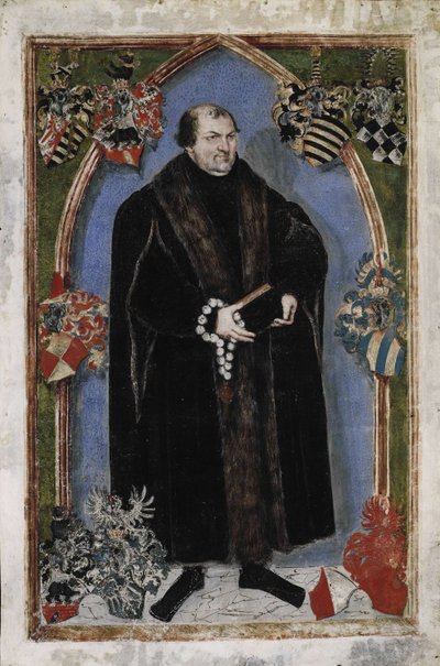 George III:n muotokuva, Anhalt-Dessaun prinssi 1507-1553, 1553 tekijältä Lucas Cranach the Younger